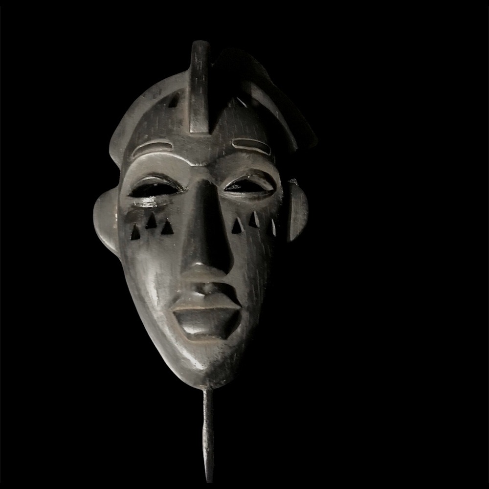 Resin Mask Votive Holder